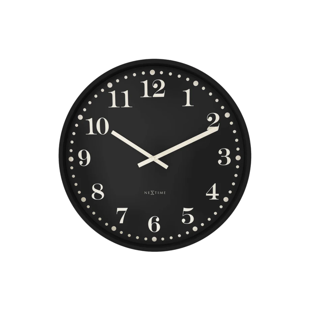 Clocks - Dickens Large Black