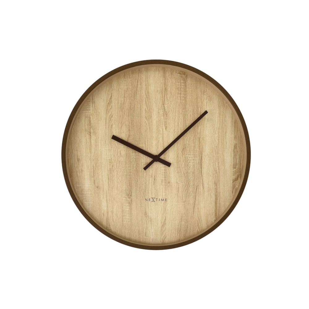 Clocks - Oslo Large Light Brown