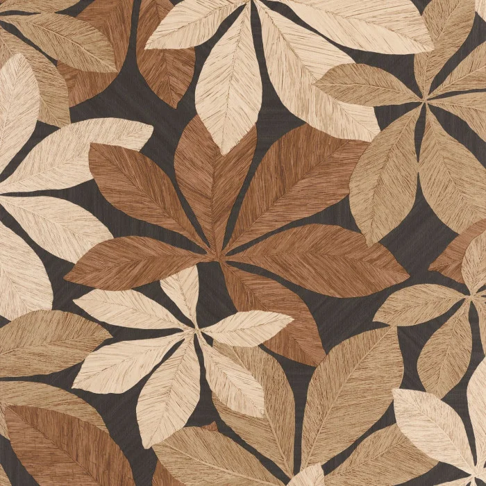 Wallpaper Collection CASELIO Woodline - Lignaria Noir