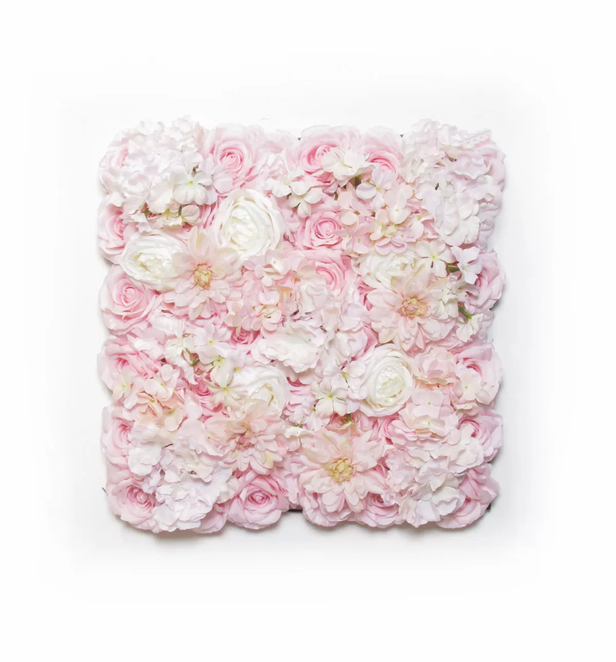 Artificial Hedges - Light Pink Flower 50x50 cm